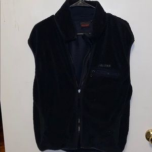 Marmot fuzzy fleece vest